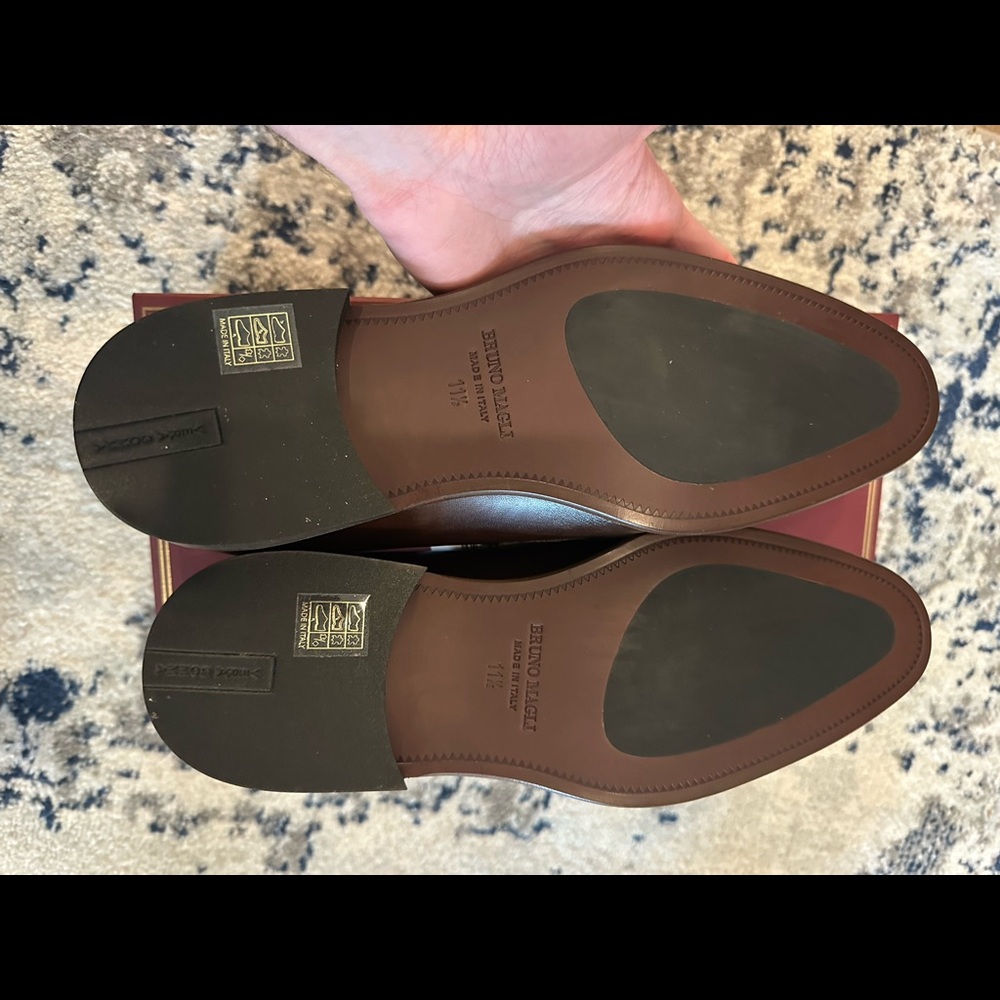 Bruno Magli Sante Brown New With Box 11.5 - Picture 2 of 5